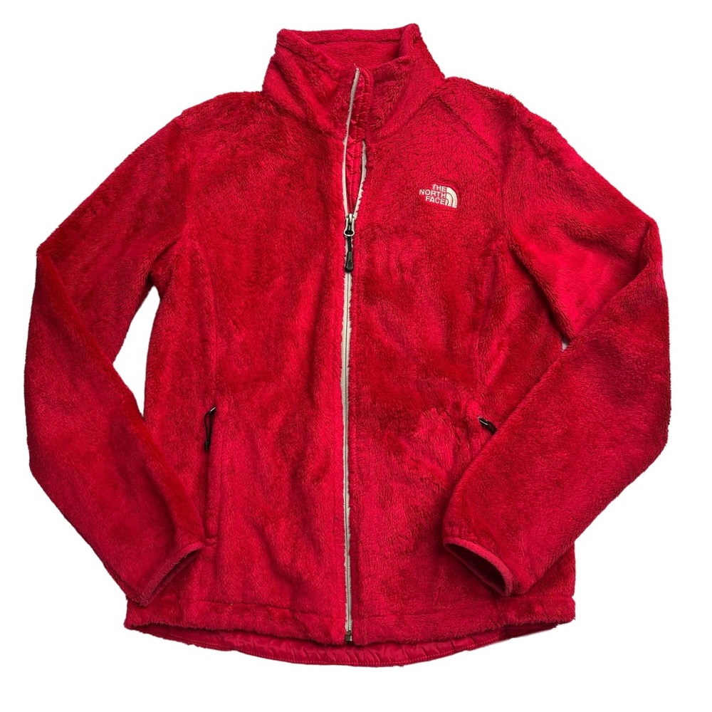 Women’s North Face Pink Osito Zippered Jacket Size Small